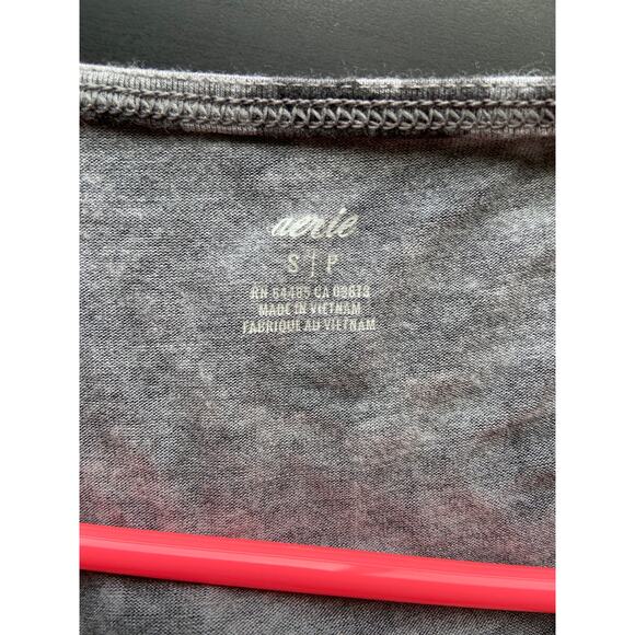 aerie Gray Animal Print Sleeveless Jumpsuit - Women's Size S - Picture 4 of 5